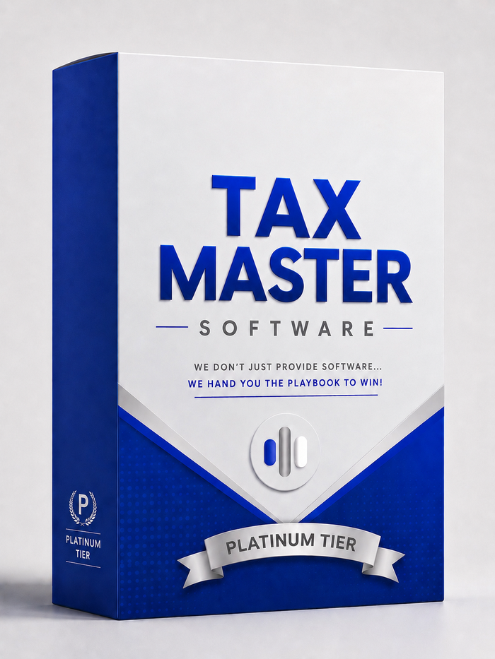 Tax Master Software Platinum Tier package